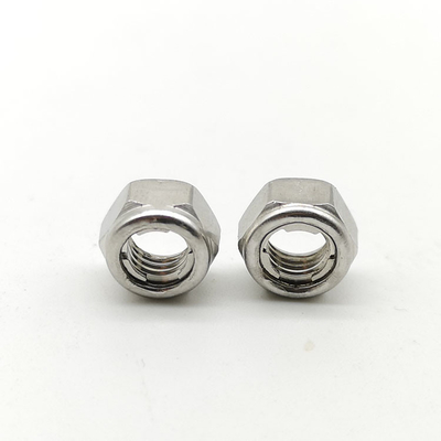 GB 6184 Stainless Steel Metric Nuts Spring Stop Metal Insert Lock Nuts