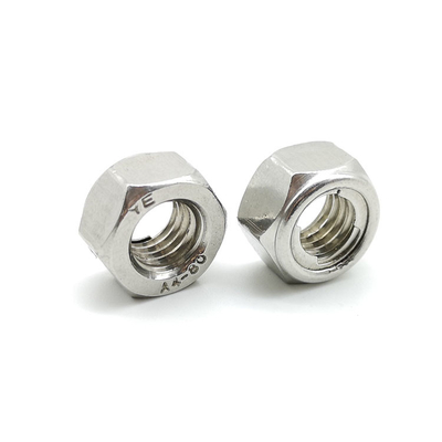 GB 6184 Stainless Steel Metric Nuts Spring Stop Metal Insert Lock Nuts