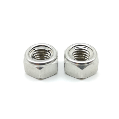 GB 6184 Stainless Steel Metric Nuts Spring Stop Metal Insert Lock Nuts