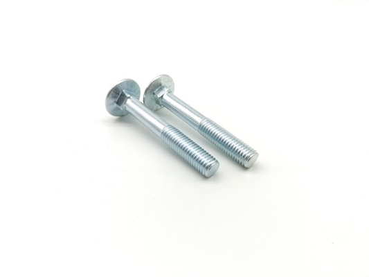 DIN 603 Zinc Plated Carriage Bolts Round Head Square Head Coach Bolts