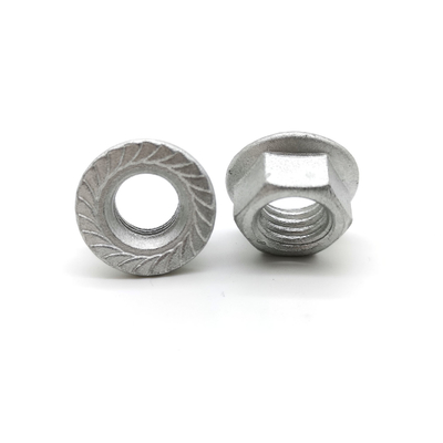 Dacromet Class 10 Din6923 Hexagon Flange Nut Medium Carbon Steel