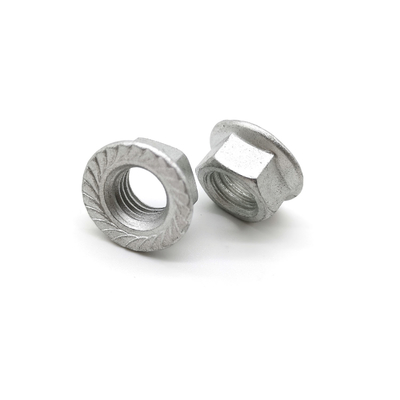 Dacromet Class 10 Din6923 Hexagon Flange Nut Medium Carbon Steel