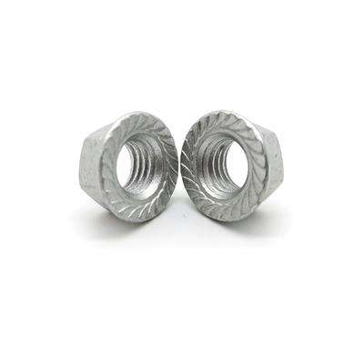 Dacromet Class 10 Din6923 Hexagon Flange Nut Medium Carbon Steel