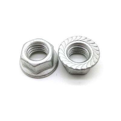 Dacromet Class 10 Din6923 Hexagon Flange Nut Medium Carbon Steel