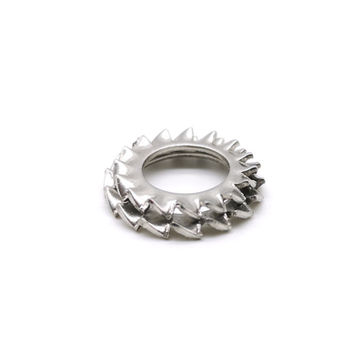 DIN6798 Type A Spring Steel Washers Stainless Steel 304 Serrated External Tooth Lock Washer